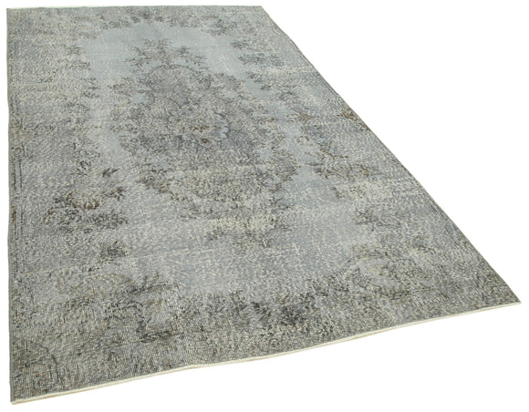 5x8 Grey Overdyed Rug - 39463