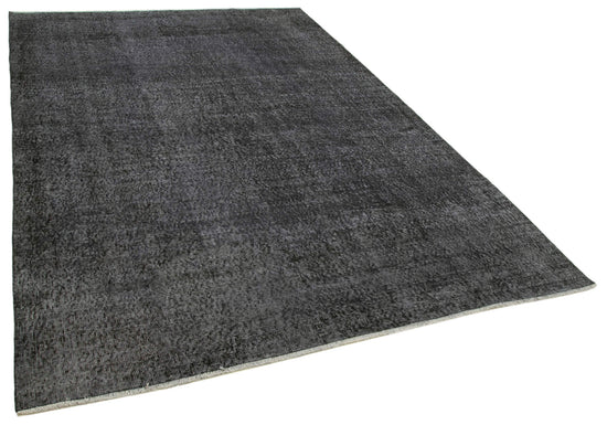 6x10 Black Overdyed Rug - 39468