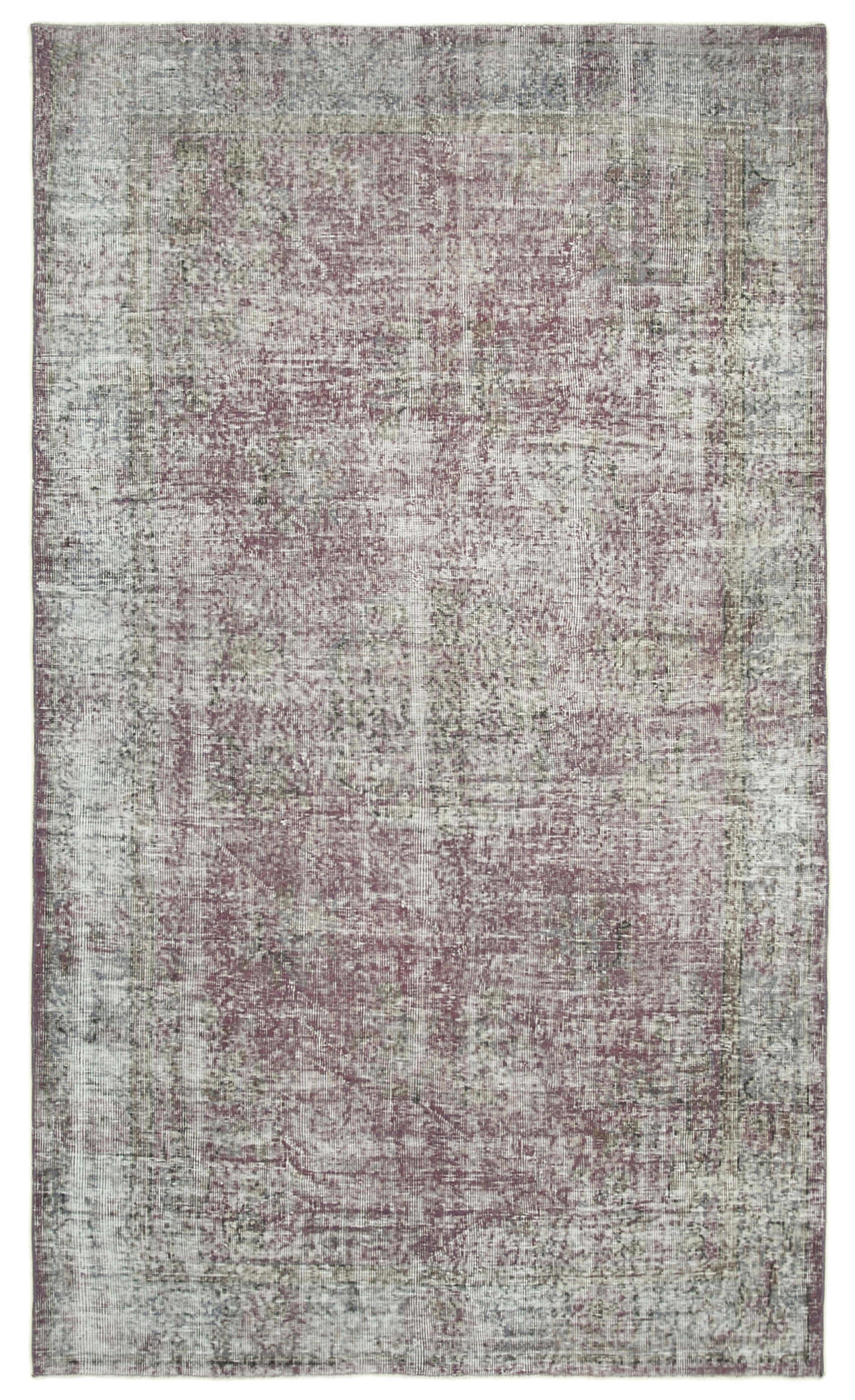 5x9 Purple Overdyed Rug - 39473