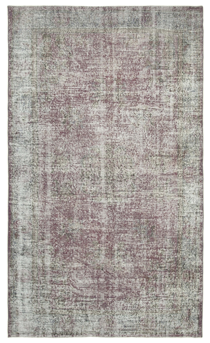5x9 Purple Overdyed Rug - 39473
