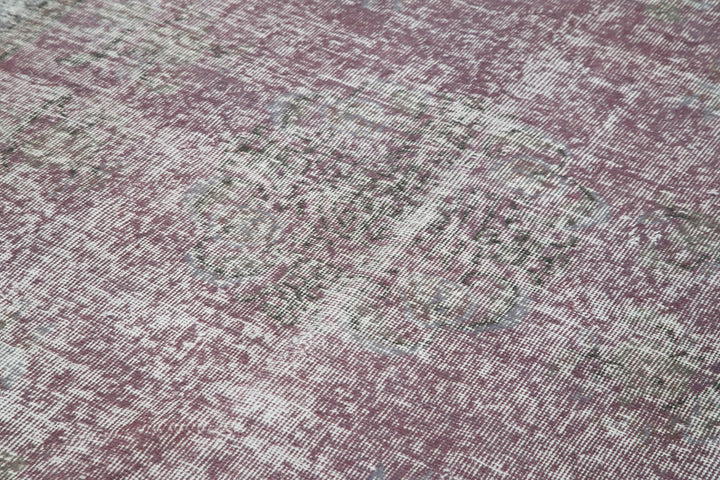 5x9 Purple Overdyed Rug - 39473
