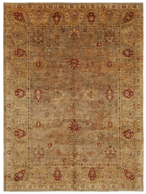 8x10 Beige Oushak Rug - 39640