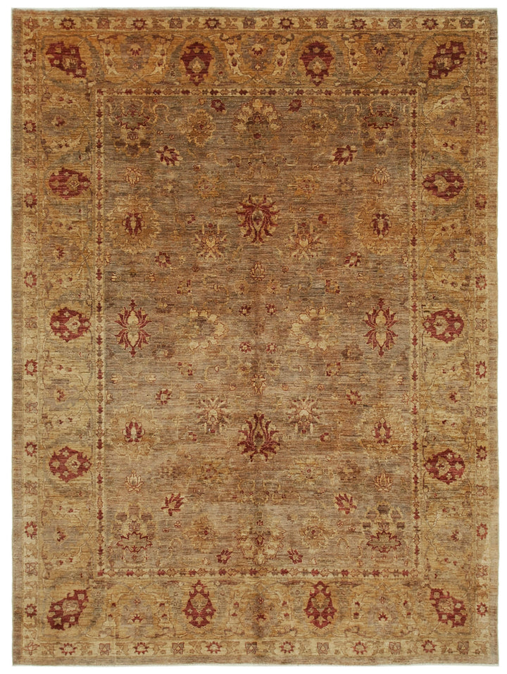 8x10 Beige Oushak Rug - 39640