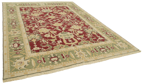 9x11 Beige Oushak Rug - 39642