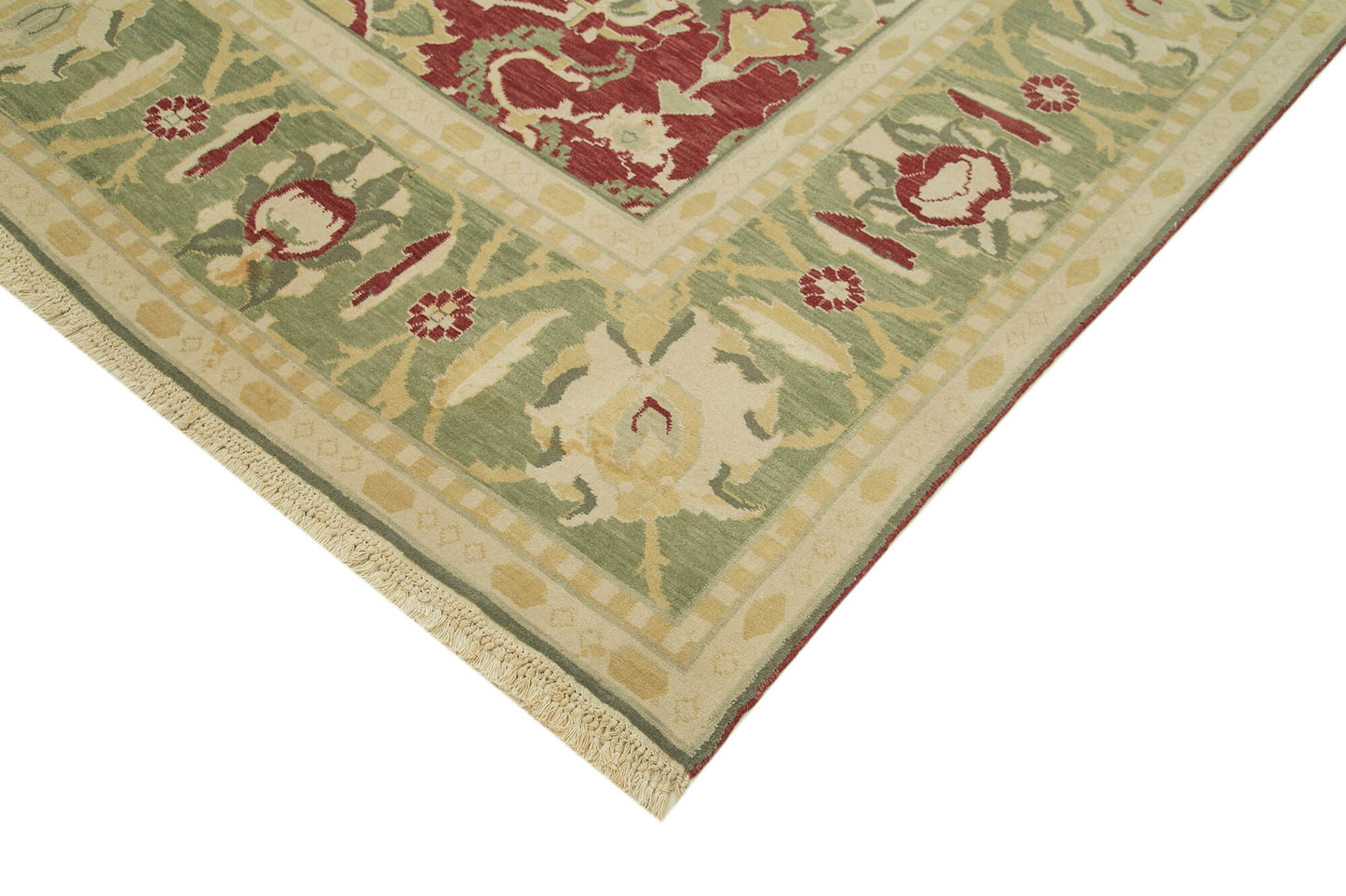 9x11 Beige Oushak Rug - 39642