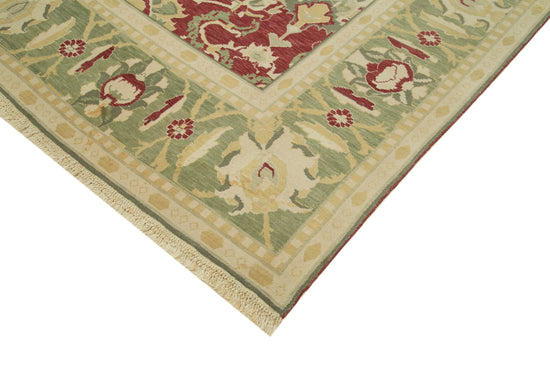 9x11 Beige Oushak Rug - 39642