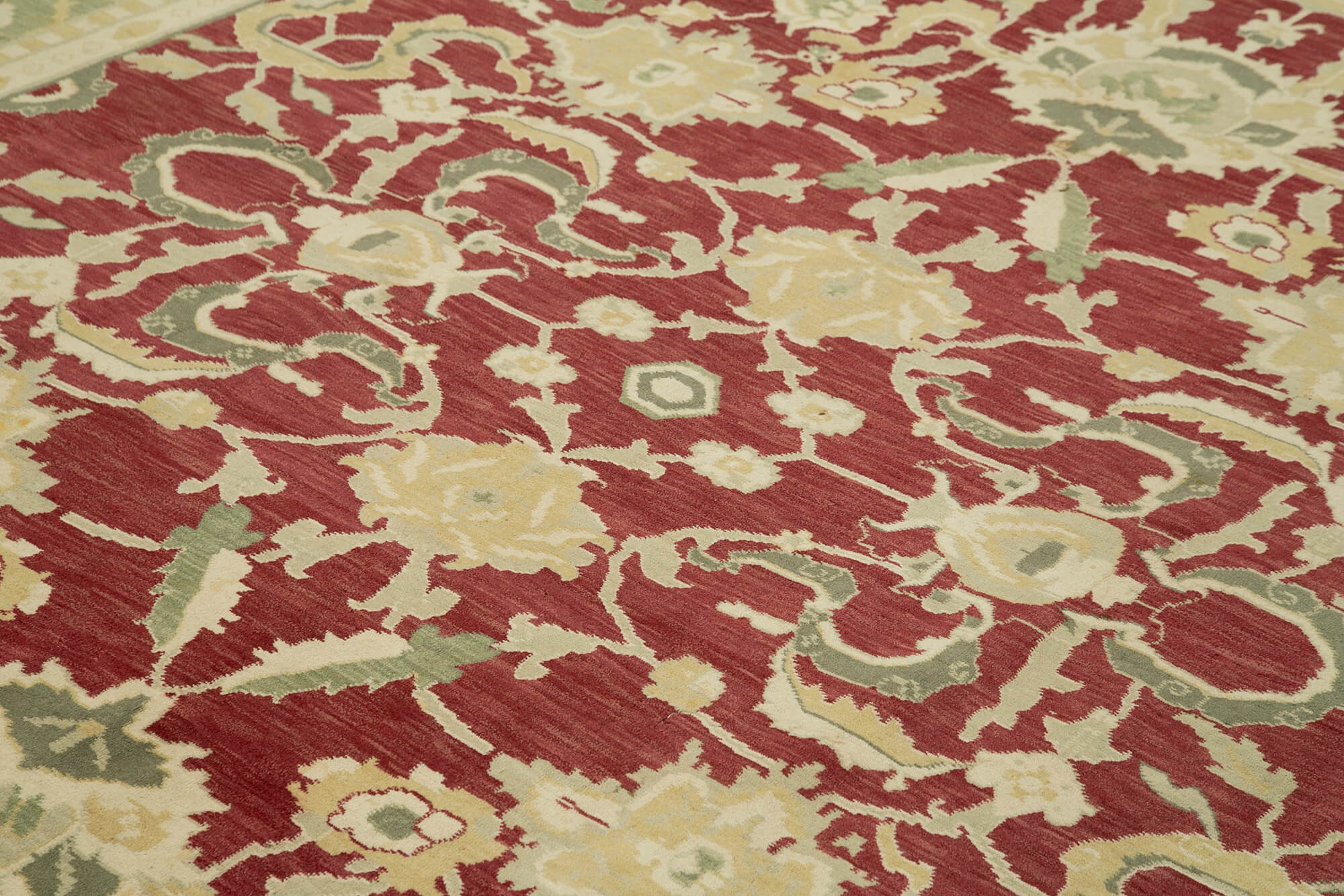 9x11 Beige Oushak Rug - 39642