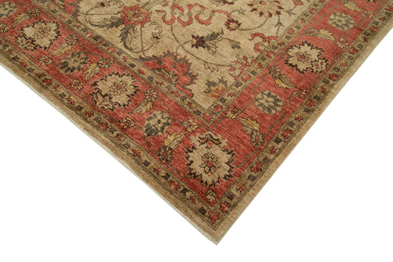 6x9 Beige Oushak Rug - 39643