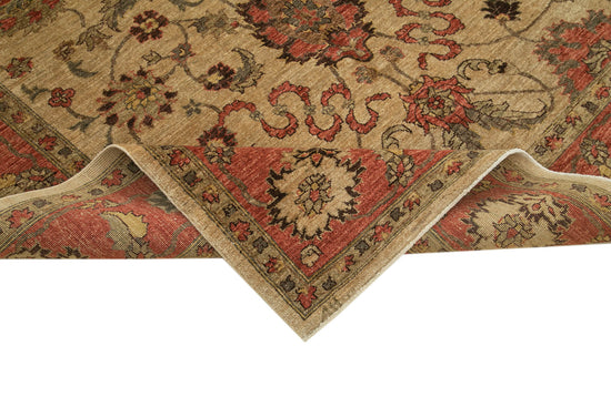 6x9 Beige Oushak Rug - 39643