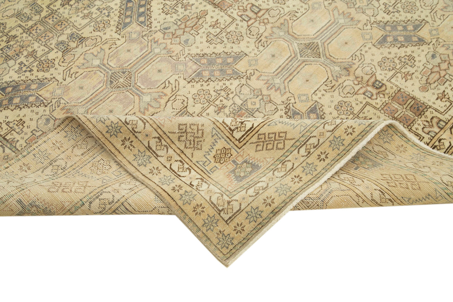 6x9 Beige Vintage Rug - 39652