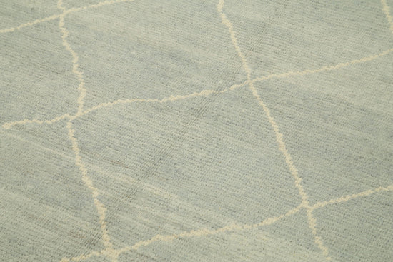 6x9 Blue Moroccan Rug - 39700