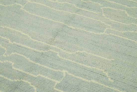 6x10 Blue Moroccan Rug - 39716