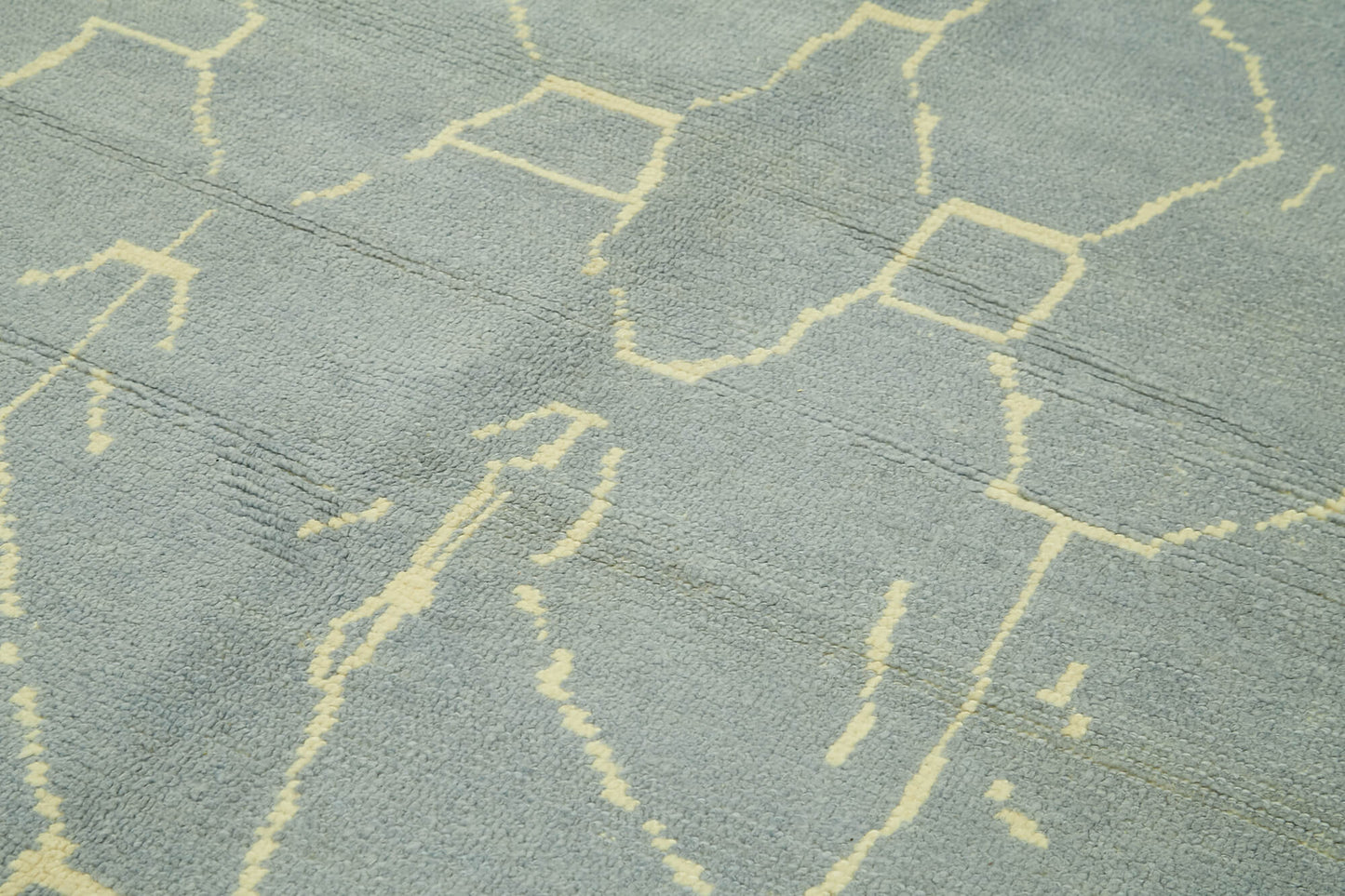 6x9 Blue Moroccan Rug - 39723