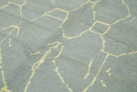 6x9 Blue Moroccan Rug - 39723