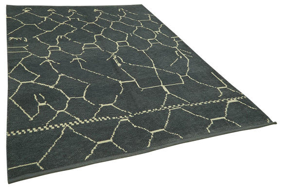 6x9 Grey Moroccan Rug - 39725