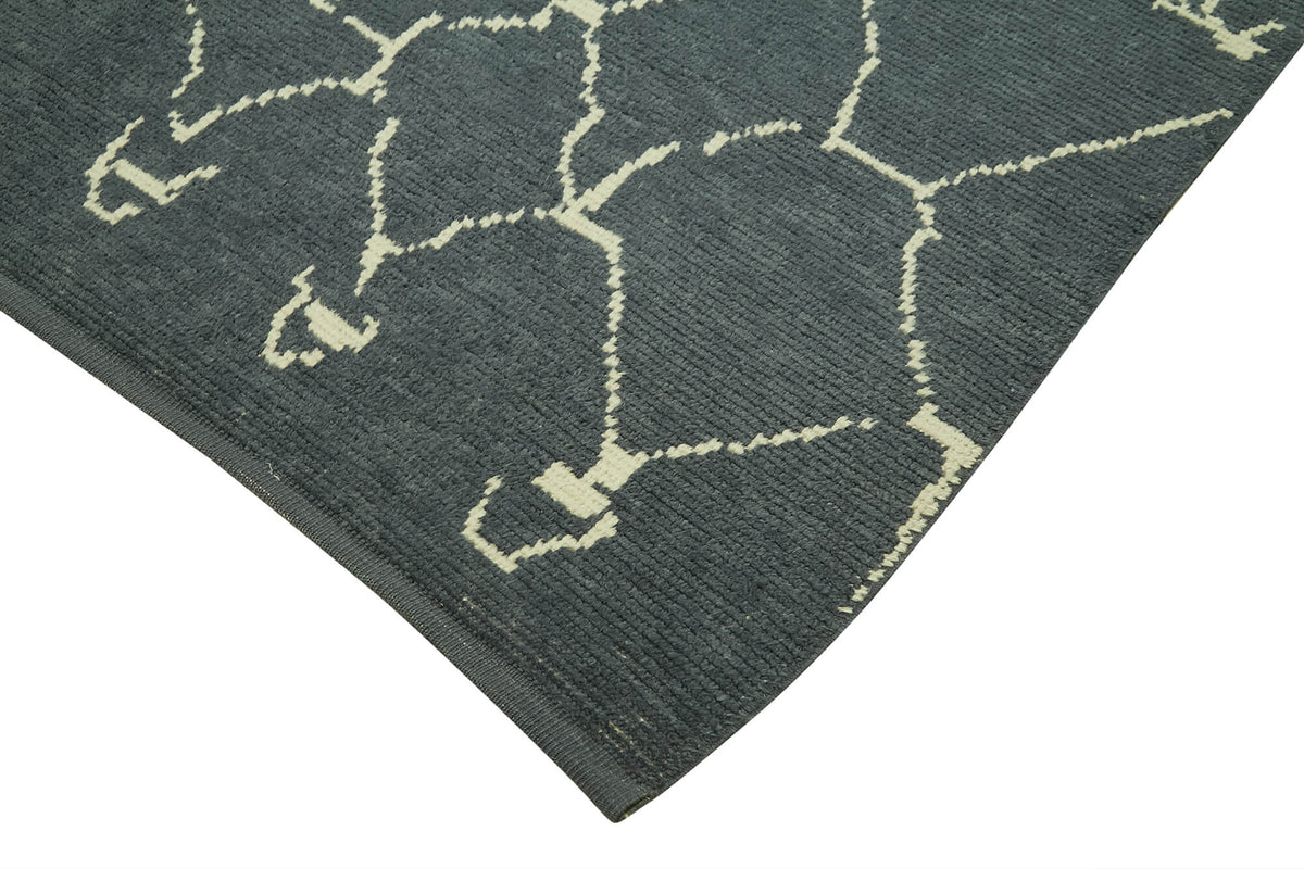 6x9 Grey Moroccan Rug - 39725