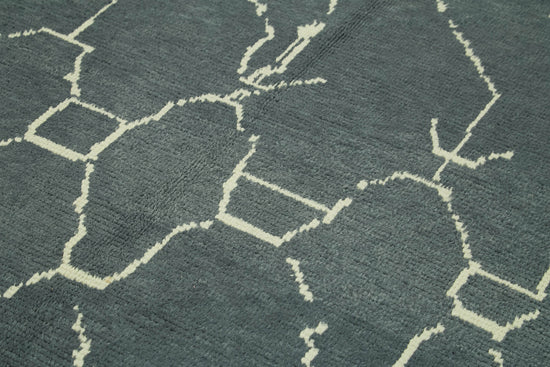 6x9 Grey Moroccan Rug - 39725