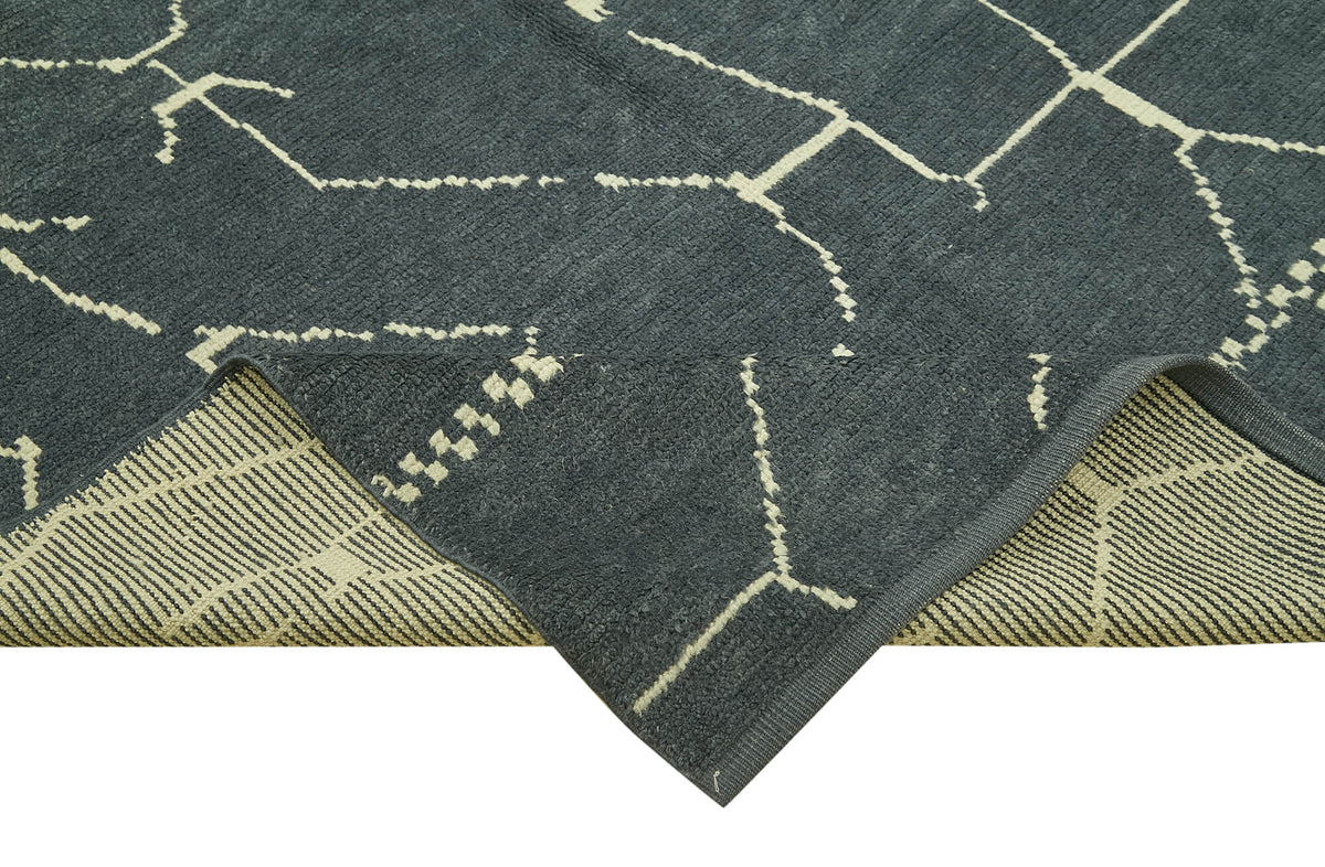 6x9 Grey Moroccan Rug - 39725