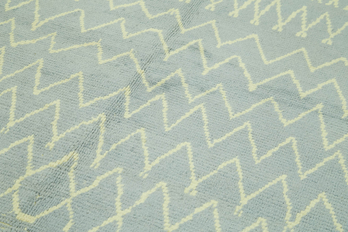 6x9 Blue Moroccan Rug - 39728