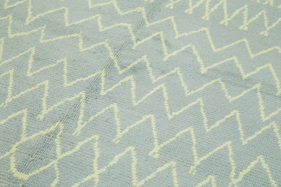6x9 Blue Moroccan Rug - 39728