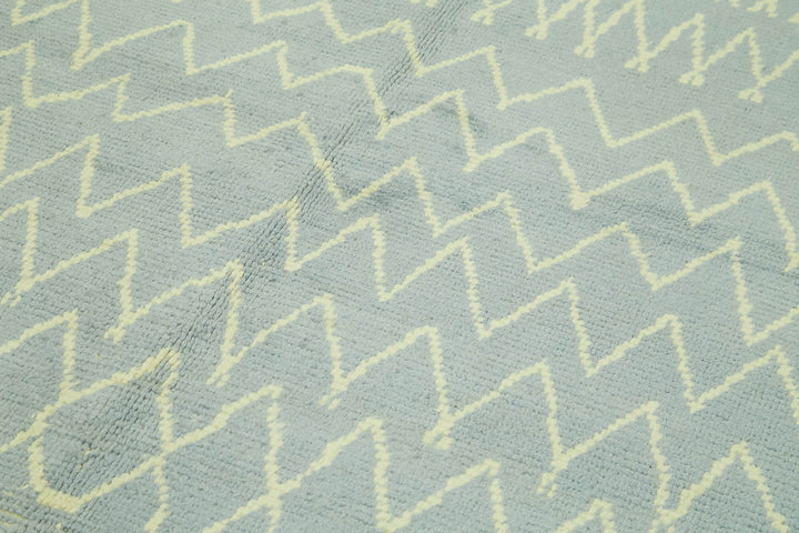 6x9 Blue Moroccan Rug - 39728