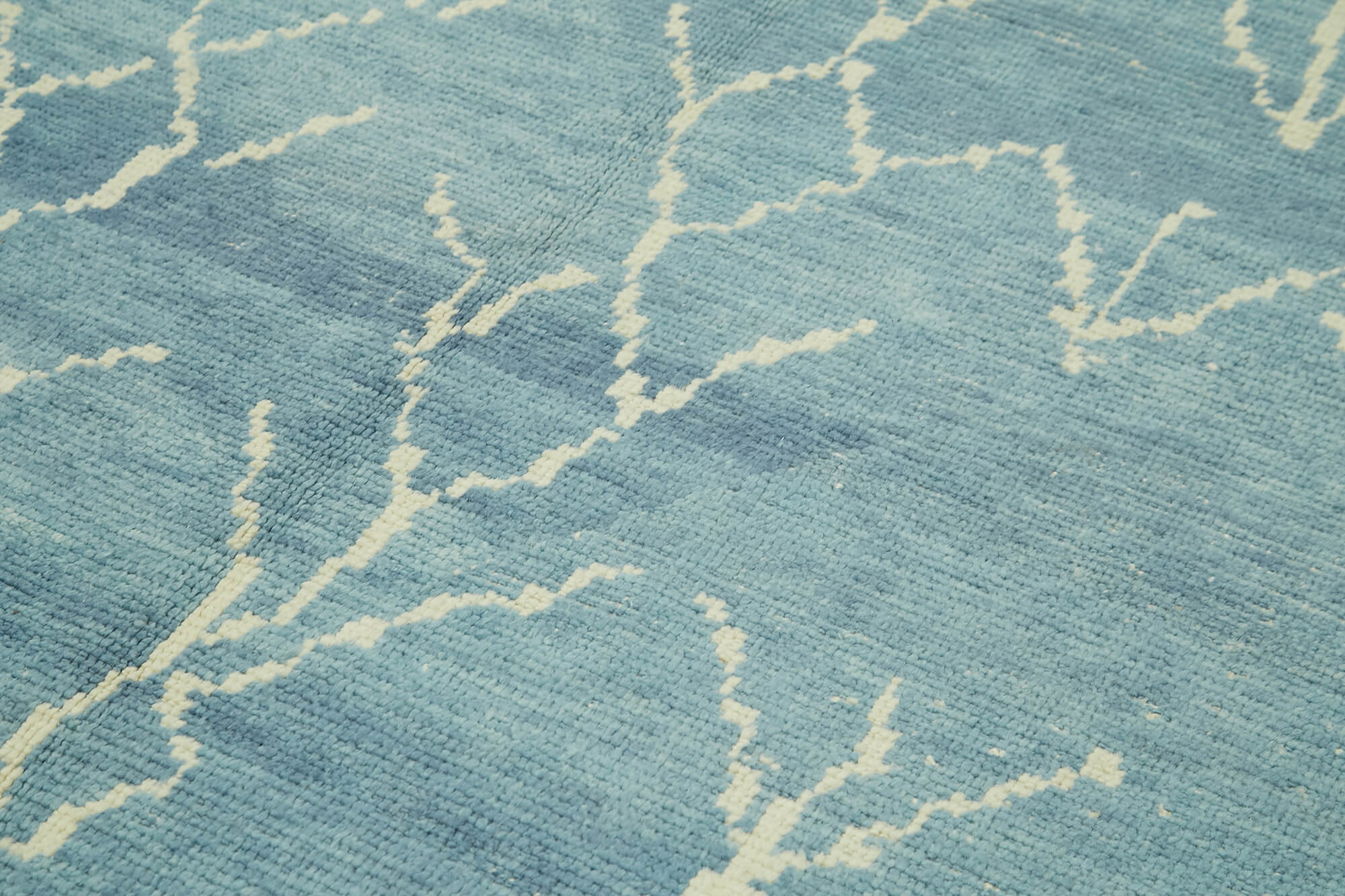 6x9 Blue Moroccan Rug - 39731