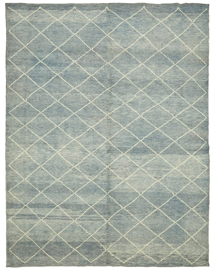 8x10 Blue Moroccan Rug - 39739