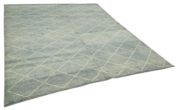 8x10 Blue Moroccan Rug - 39739