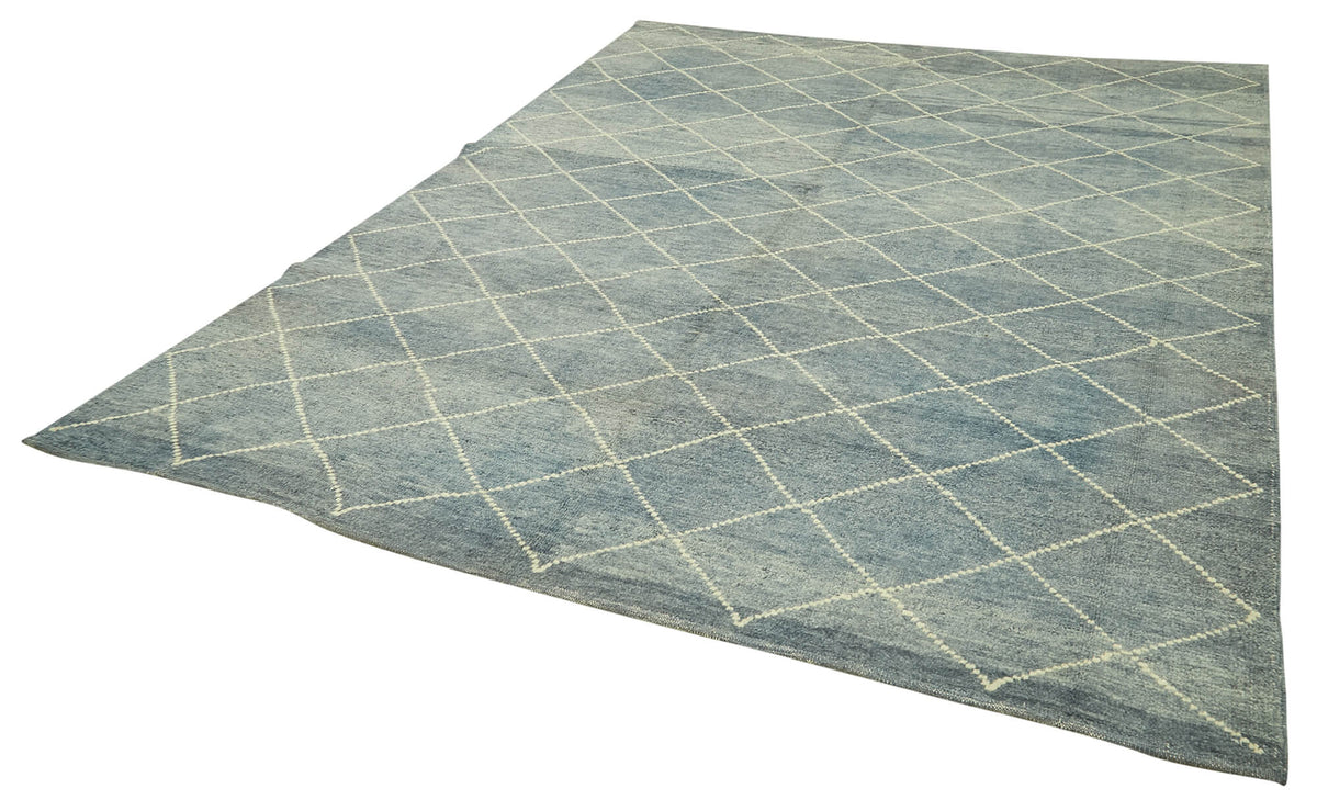 8x10 Blue Moroccan Rug - 39739