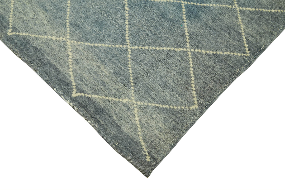 8x10 Blue Moroccan Rug - 39739