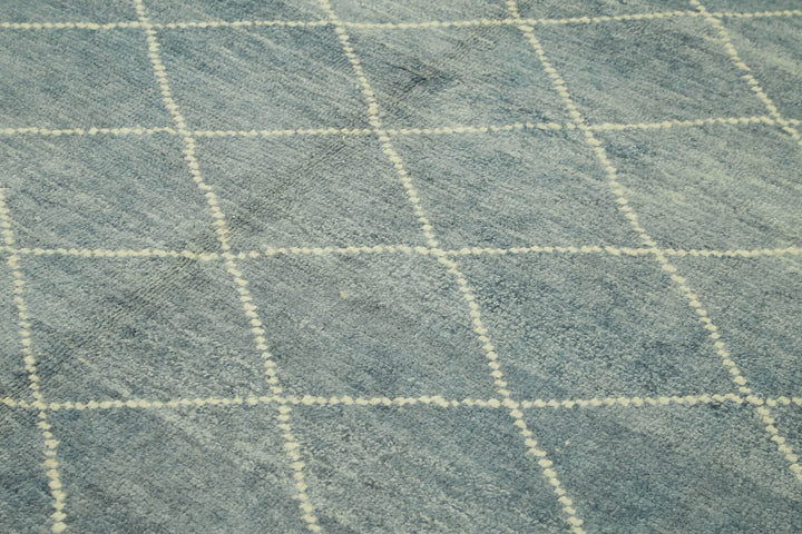 8x10 Blue Moroccan Rug - 39739