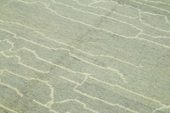 7x10 Grey Moroccan Rug - 39741