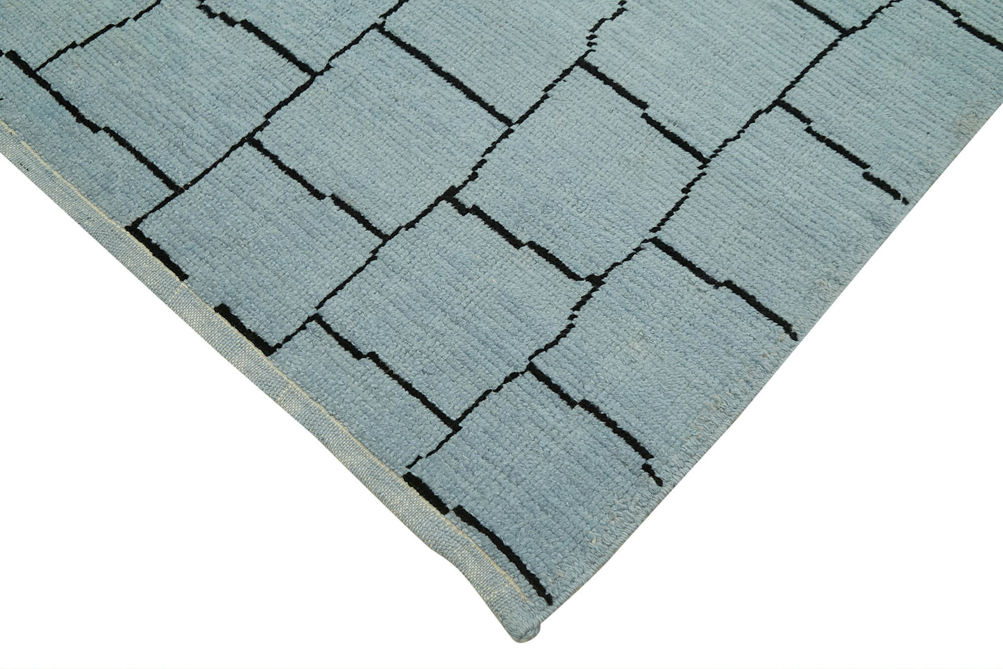 8x13 Blue Moroccan Rug - 39748