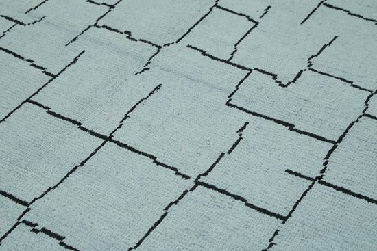 8x13 Blue Moroccan Rug - 39748