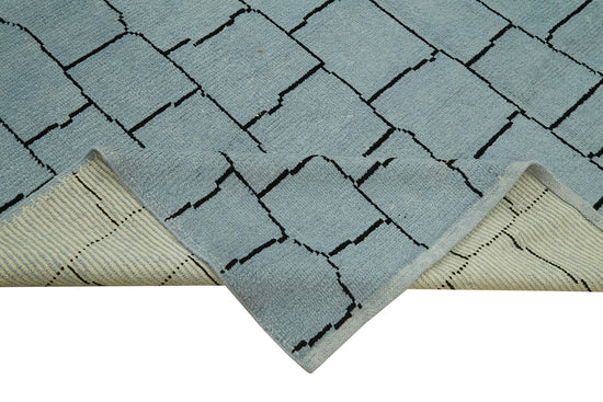 8x13 Blue Moroccan Rug - 39748