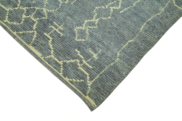 6x7 Blue Moroccan Rug - 39750