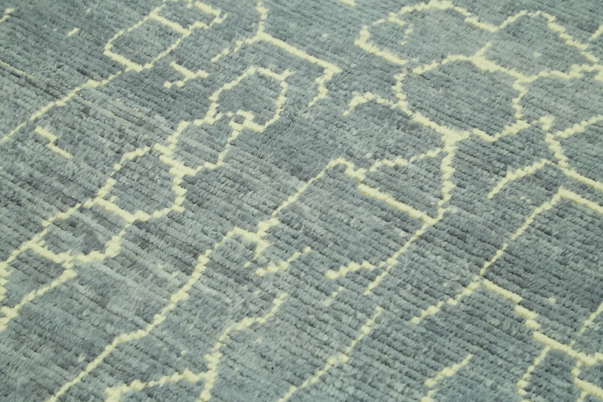 6x7 Blue Moroccan Rug - 39750