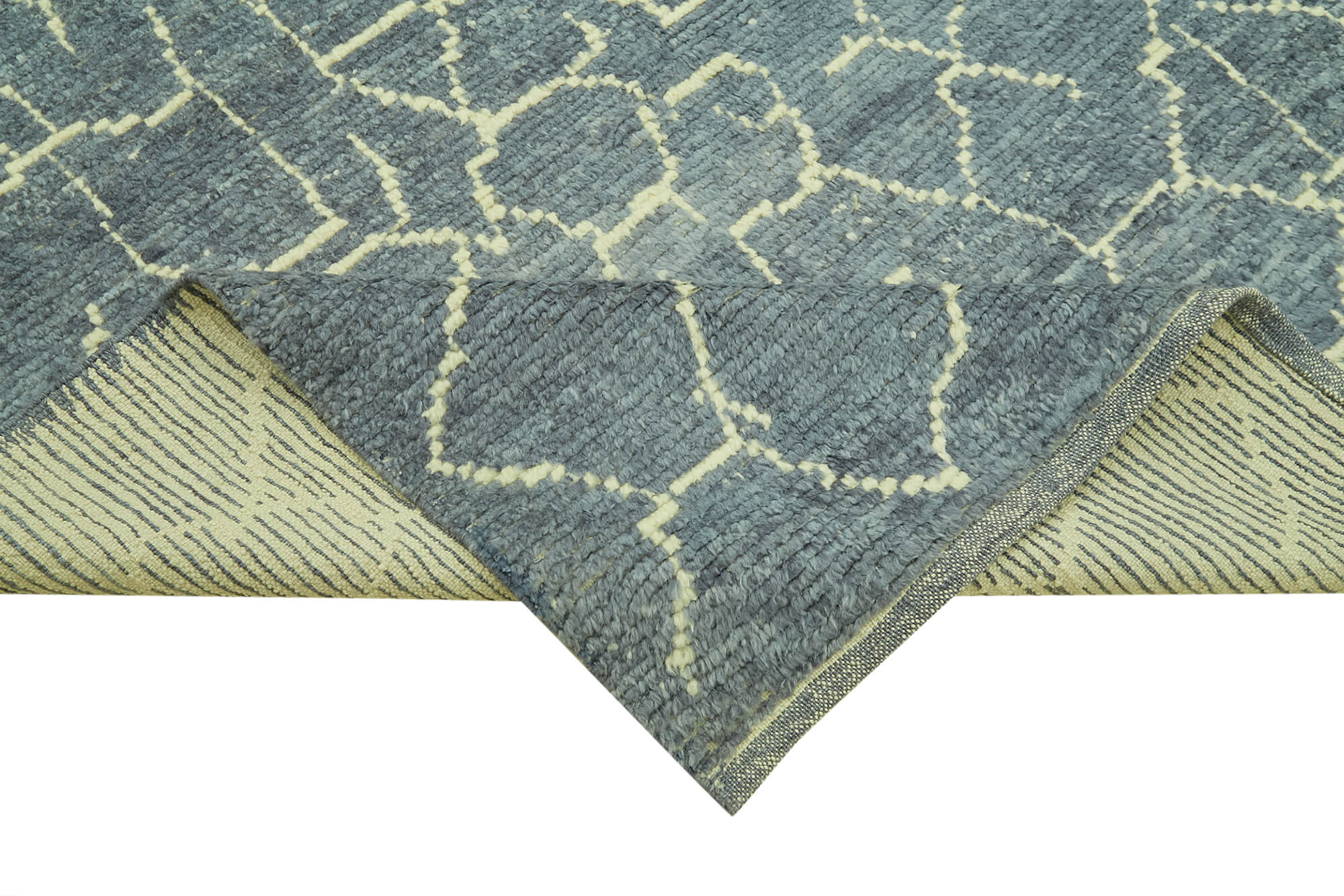 6x7 Blue Moroccan Rug - 39750