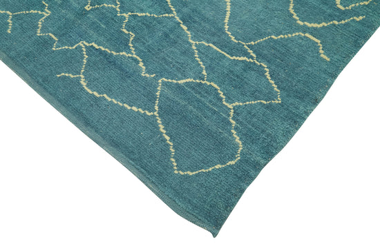 6x7 Blue Moroccan Rug - 39755