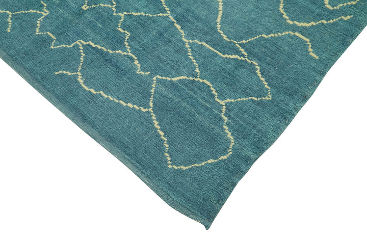 6x7 Blue Moroccan Rug - 39755