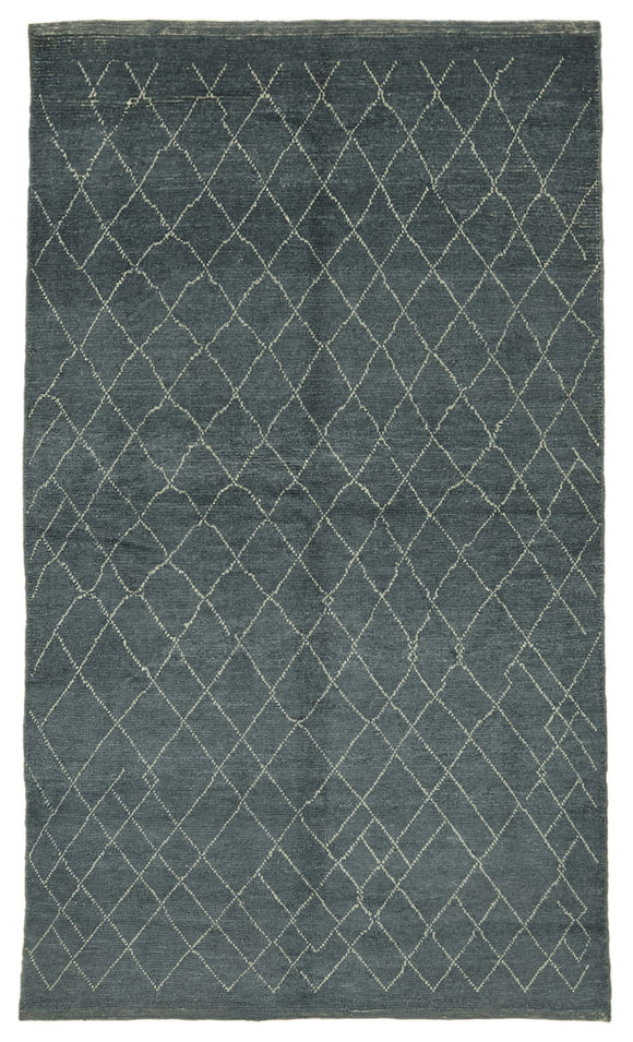 5x9 Grey Moroccan Rug - 39762