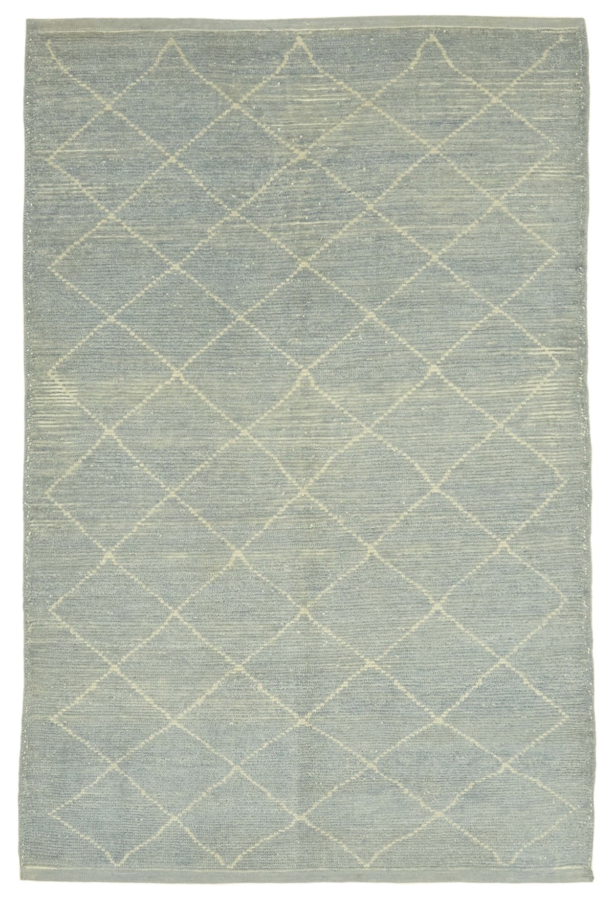 5x8 Grey Moroccan Rug - 39771