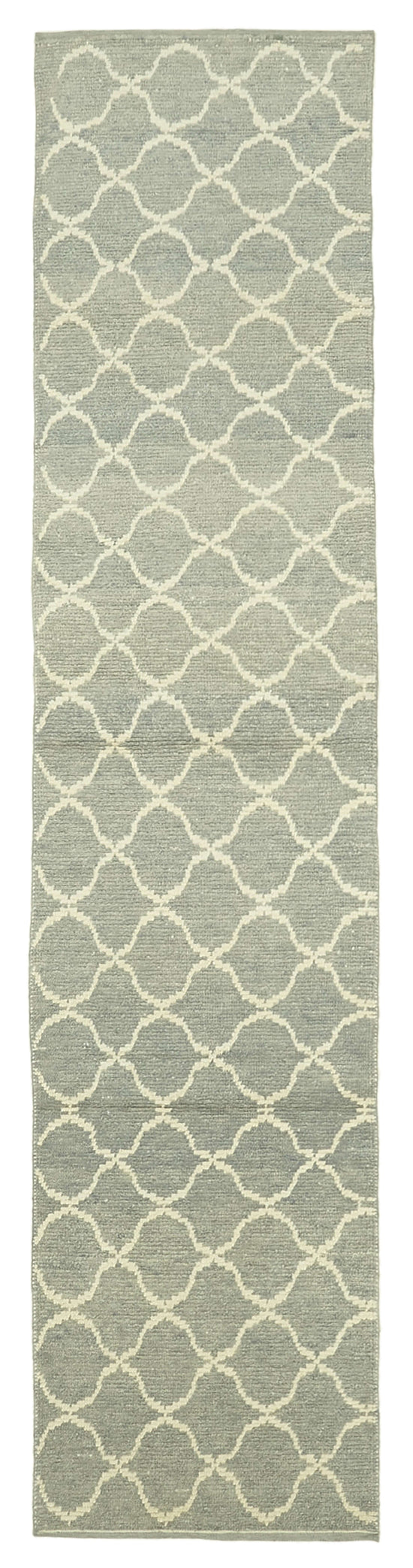 3x12 Grey Moroccan Runner Rug - 39779