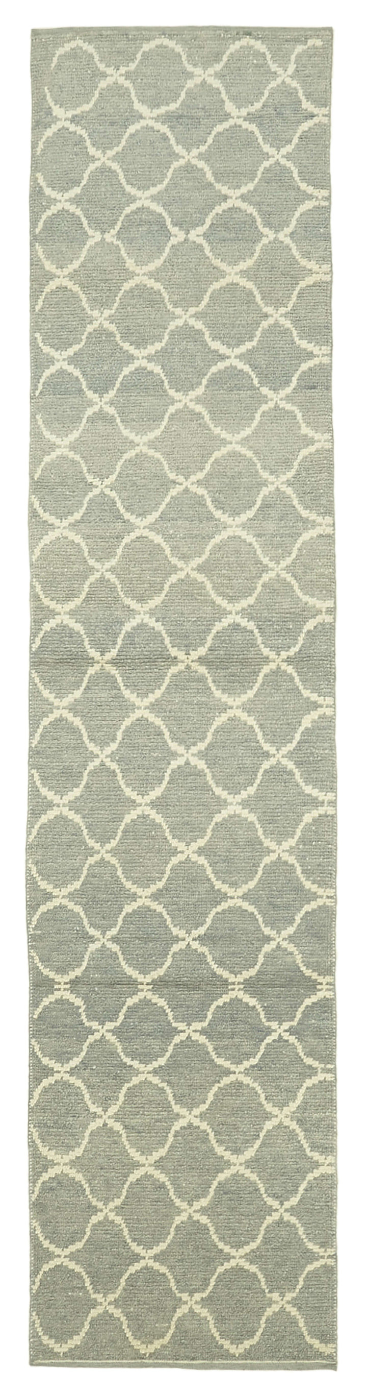 3x12 Grey Moroccan Runner Rug - 39779