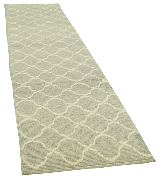 3x12 Grey Moroccan Runner Rug - 39779