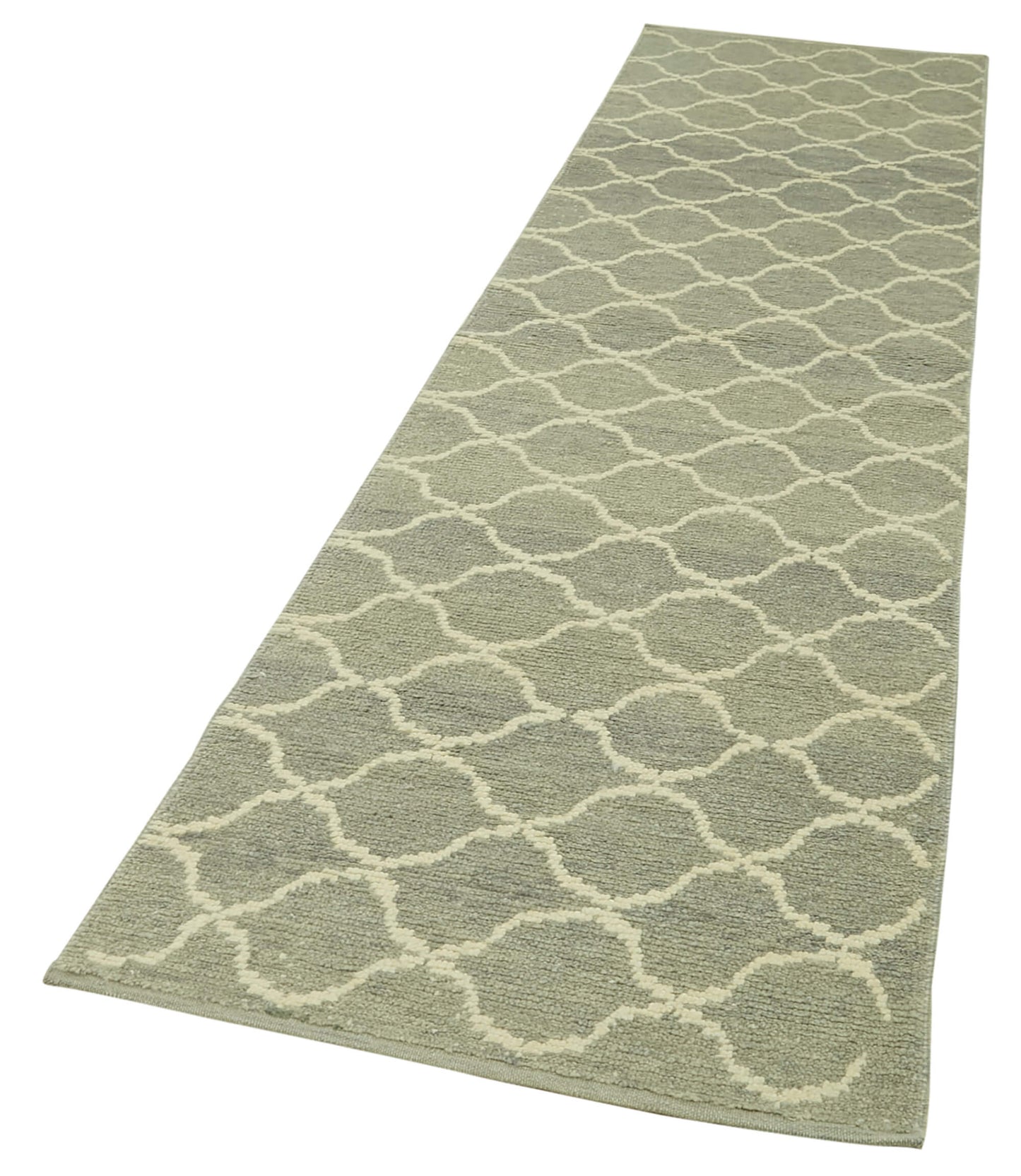 3x12 Grey Moroccan Runner Rug - 39779