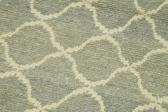 3x12 Grey Moroccan Runner Rug - 39779