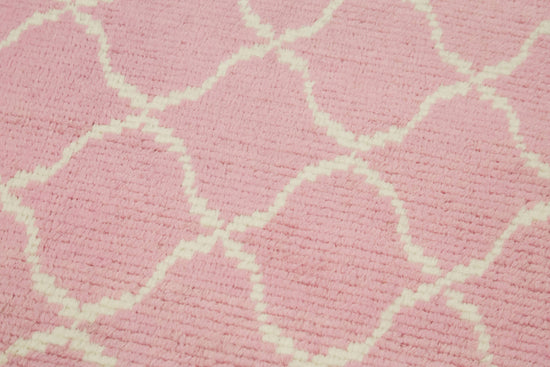 3x12 Pink Moroccan Runner Rug - 39790