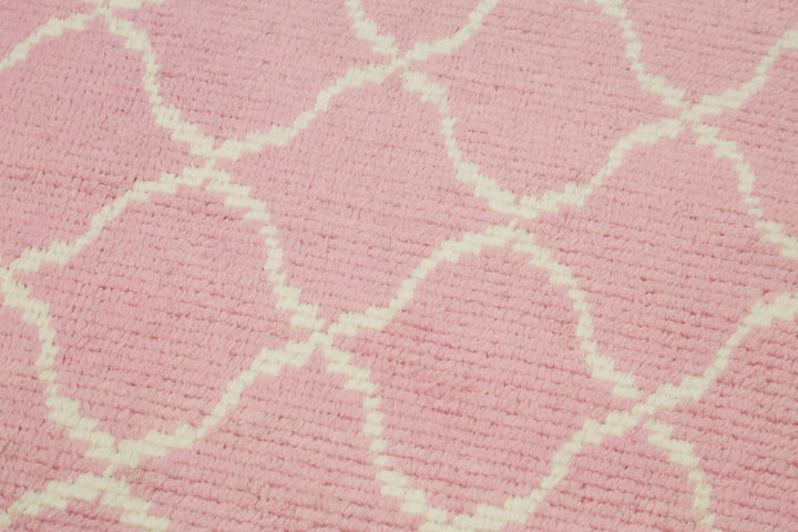 3x12 Pink Moroccan Runner Rug - 39790