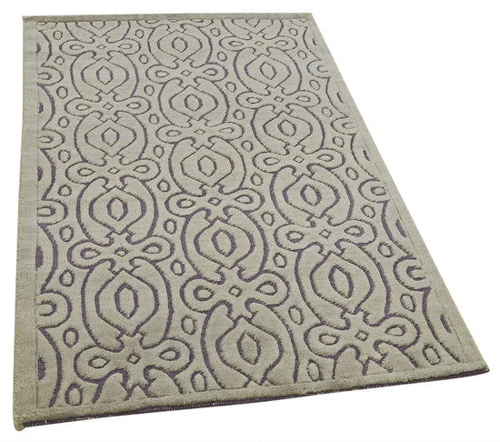 3x5 Grey Moroccan Runner Rug - 39793